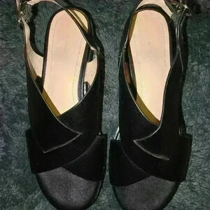 Zara platform 2 tone shoes